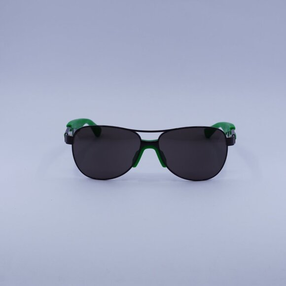 Bottega Veneta BV1231S 001 Sunglasses Black/Green Aviator Frame, Grey Lenses - Picture 3 of 11